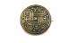 Preview: Kleine Wikinger Fibel mit Schildknoten aus Bronze